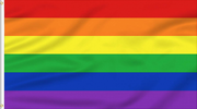Rainbow Pride Outdoor Nylon Flags