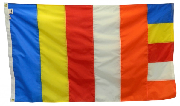 Buddhist Outdoor Nylon Flag (3'x5')