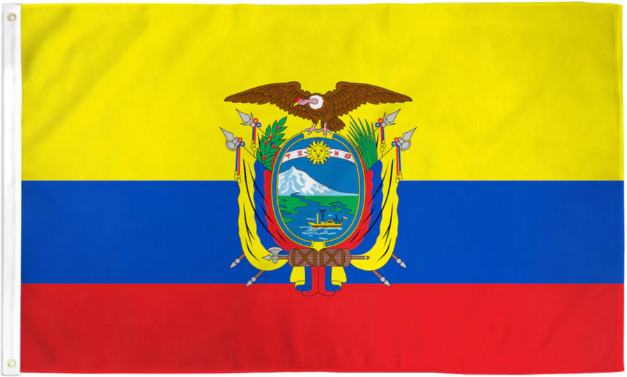 ECUADOR NYLON FLAG (2X3' - 6X10')