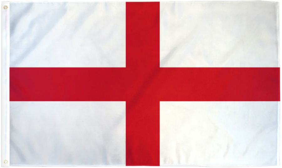 ENGLAND NYLON FLAG (2X3' - 6X10')