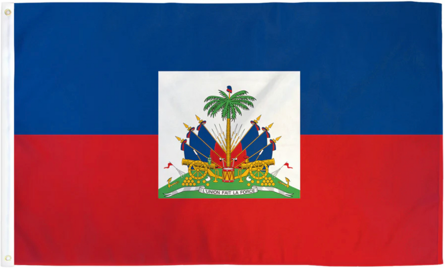 HAITI NYLON FLAG (2X3' - 6X10')