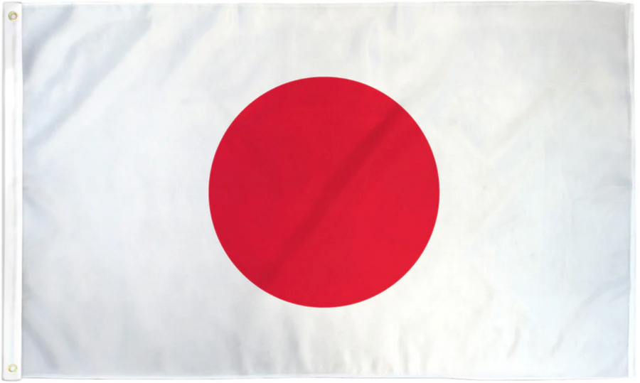 JAPAN NYLON FLAG (2X3' - 6X10')