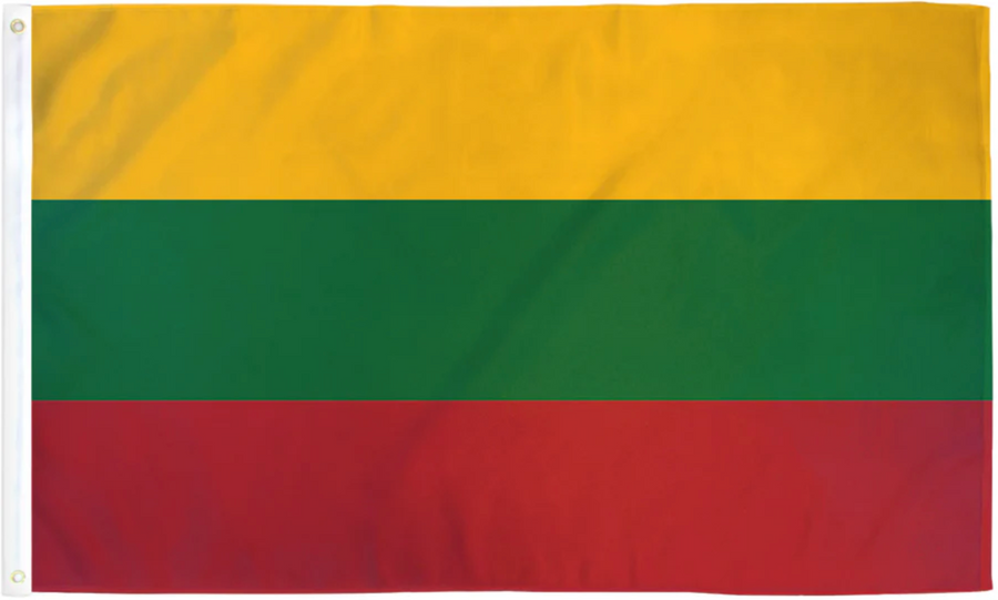 LITHUANIA NYLON FLAG (2X3' - 6X10')
