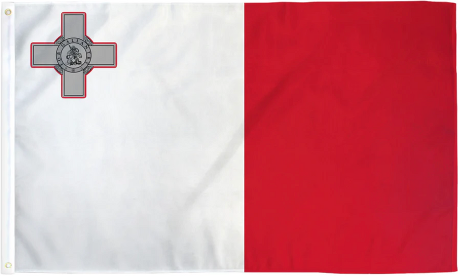 MALTA NYLON FLAG (2X3' - 6X10')