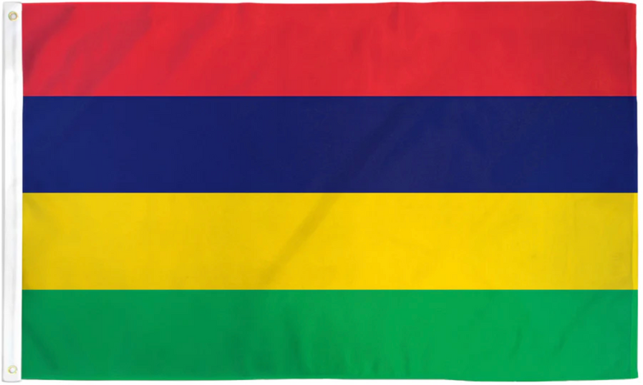 MAURITIUS NYLON FLAG (2X3' - 6X10')