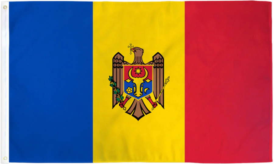 MOLDOVA NYLON FLAG (2X3' - 6X10')