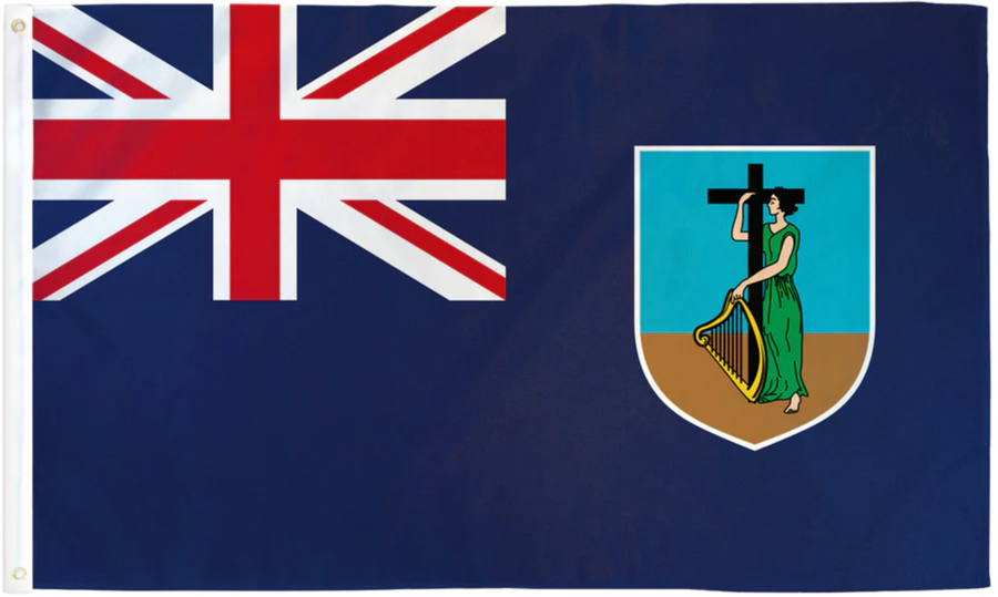 MONTSERRAT NYLON FLAG (2X3' - 6X10')