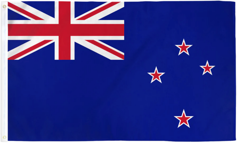 NEW ZEALAND NYLON FLAG (2X3' - 6X10')