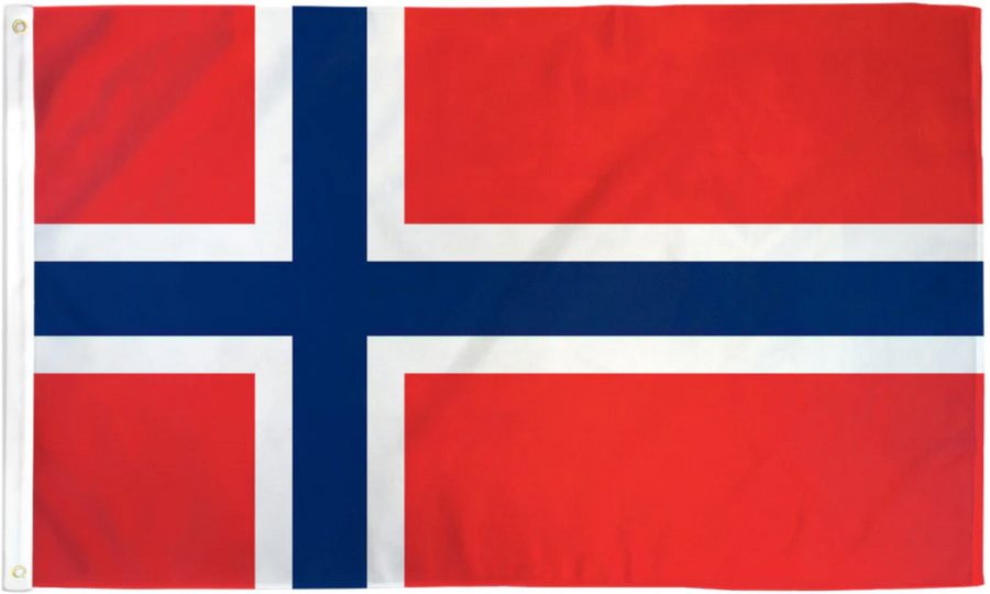 NORWAY NYLON FLAG (2X3' - 6X10')