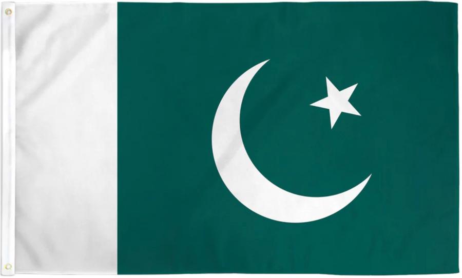 PAKISTAN NYLON FLAG (2X3' - 6X10')