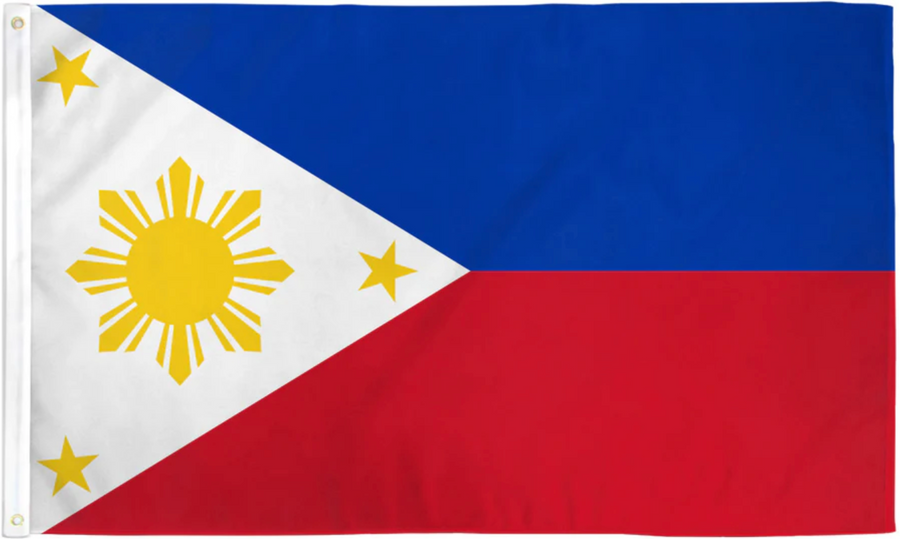 PHILIPPINES NYLON FLAG (2X3' - 6X10')
