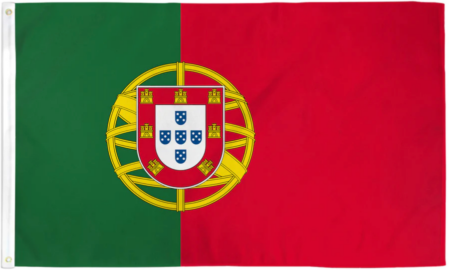 PORTUGAL NYLON FLAG (2X3' - 6X10')