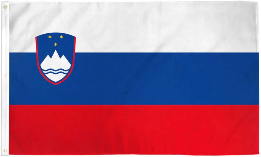 SLOVENIA NYLON FLAG (2X3' - 6X10')