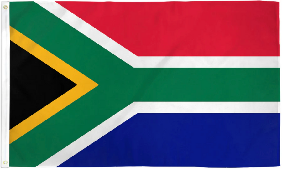 SOUTH AFRICA NYLON FLAG (2X3' - 6X10')