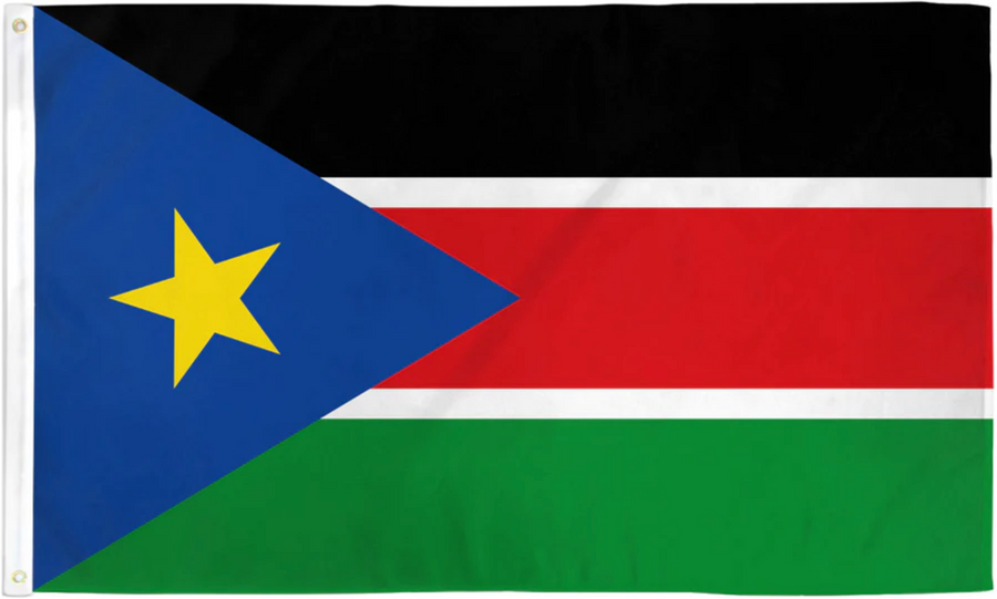 SOUTH SUDAN NYLON FLAG (2X3' - 6X10')