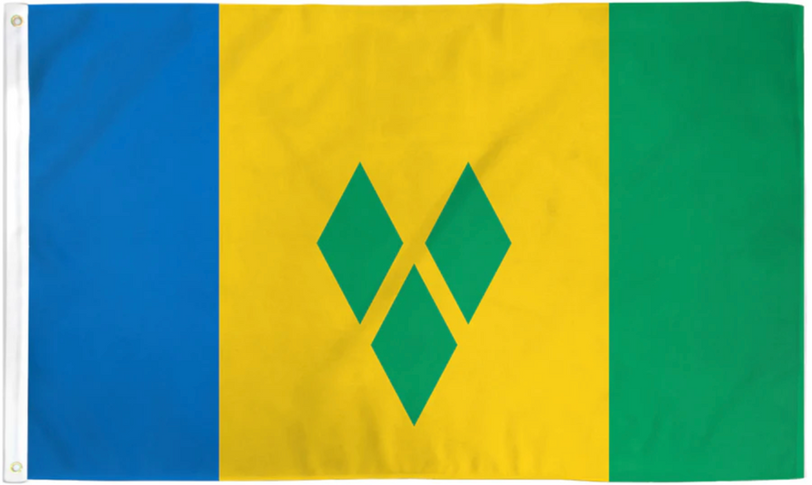 SAINT VINCENT NYLON FLAG (2X3' - 6X10')