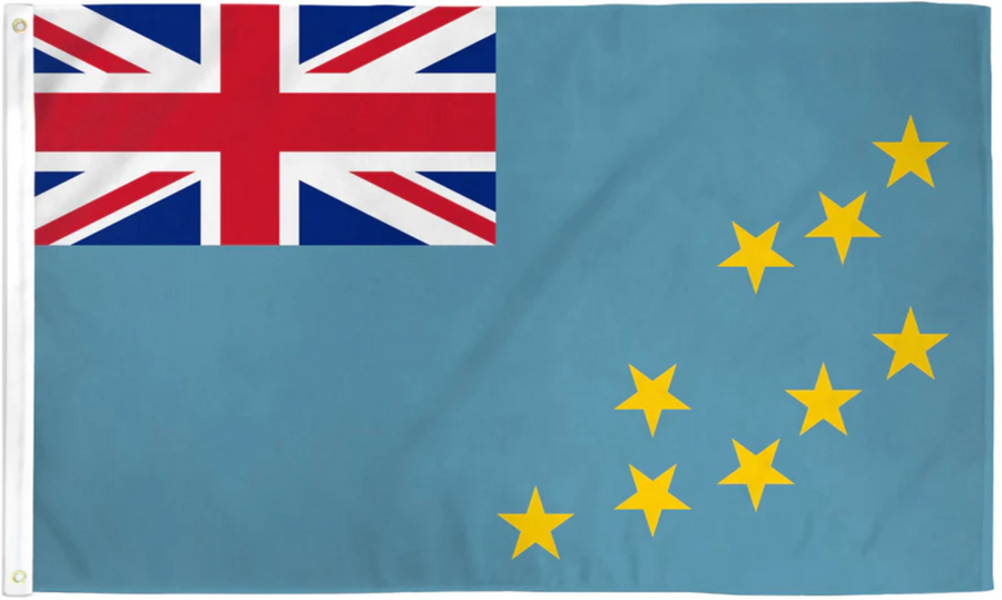 TUVALU NYLON FLAG (2X3' - 6X10')