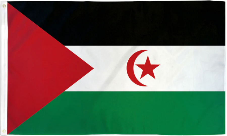 WESTERN SAHARA NYLON FLAG (2X3' - 6X10')
