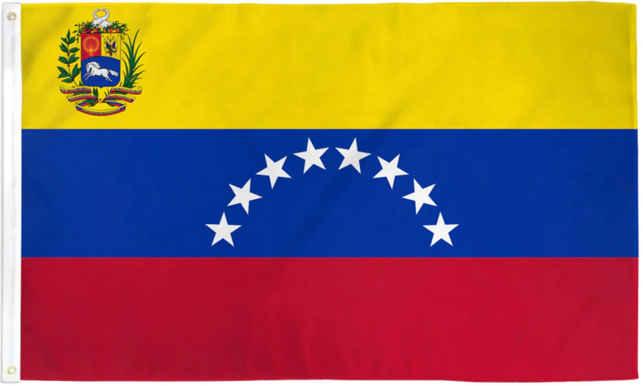 VENEZUELA NYLON FLAG (2X3' - 6X10')
