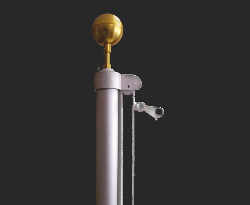 Patriotic Series Residential Aluminum Flagpole