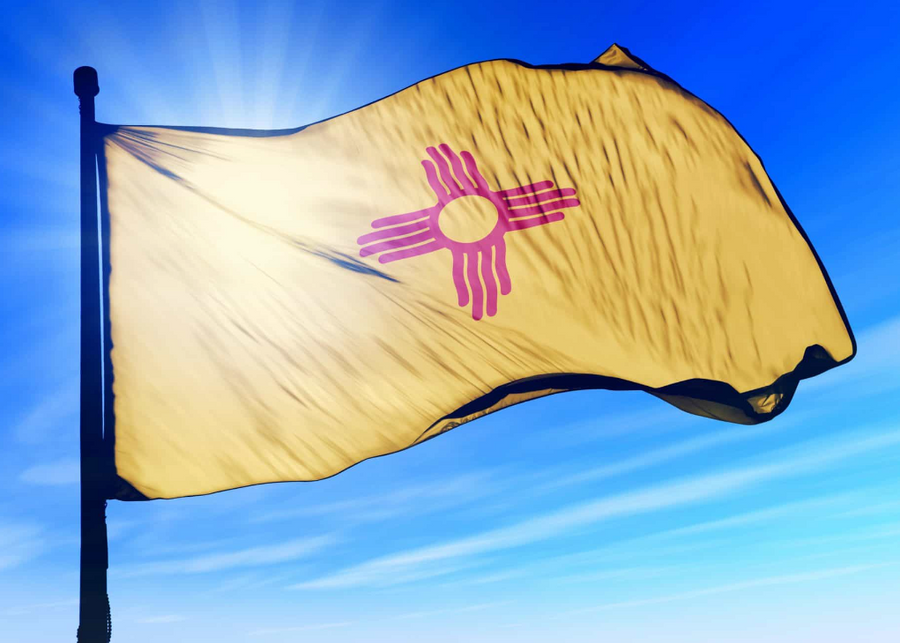 STATE OF NEW MEXICO NYLON & POLY-EXTRA FLAGS