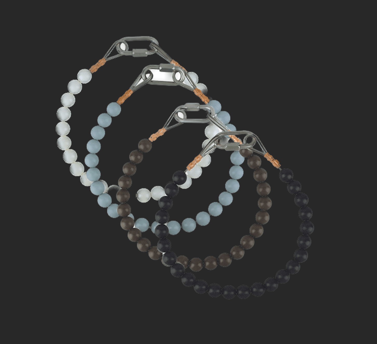 Beaded Retainer Rings — Flags Unlimited