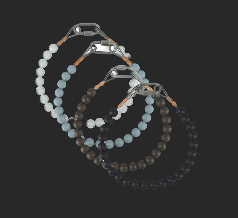 Beaded Retainer Rings - Flags Unlimited