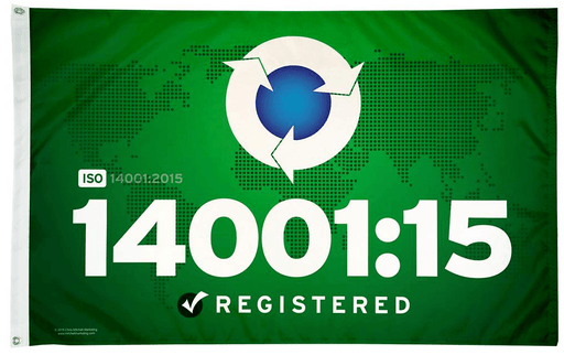 ISO 14001:15 Flag - Flags Unlimited