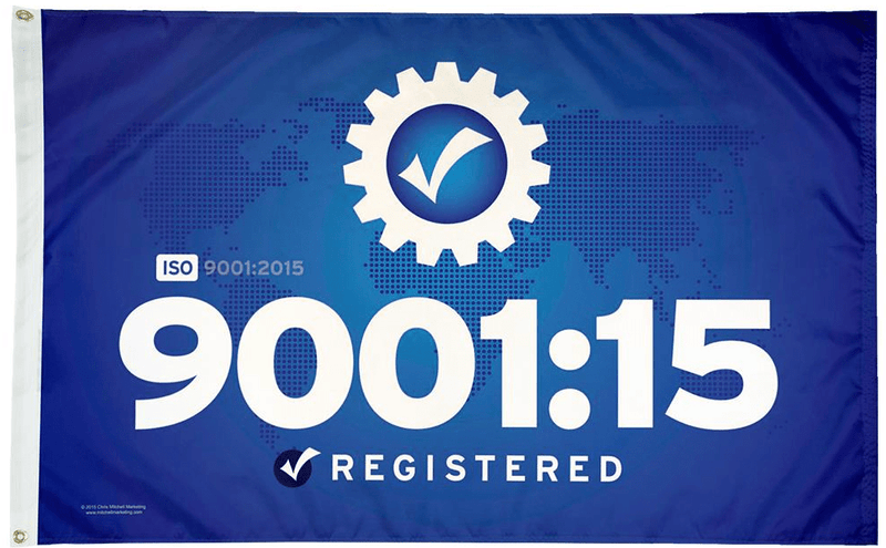 ISO 9001:15 Flag - Flags Unlimited