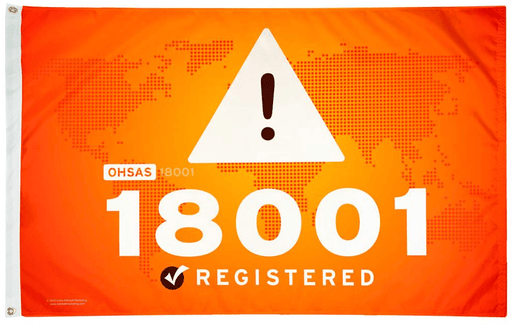 OHSAS 18001 Flag - Flags Unlimited