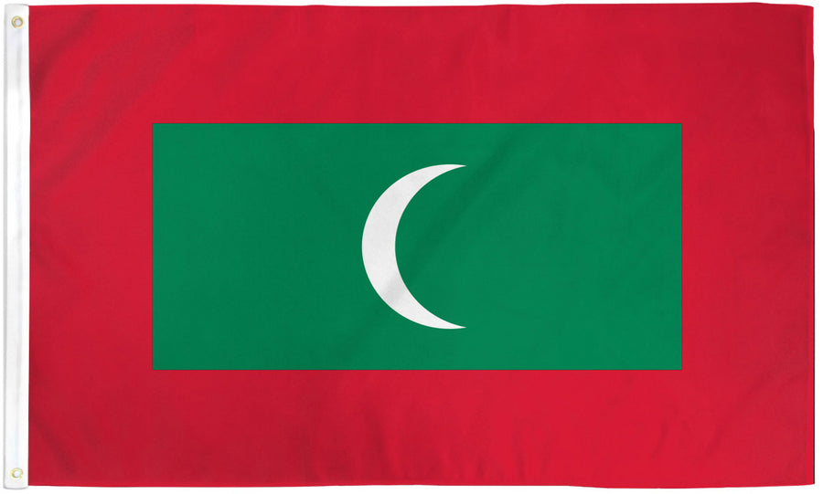 MALDIVES FLAG POLY 3X5'