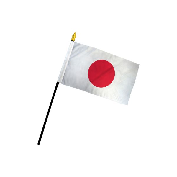 JAPAN STICK FLAG 4X6"