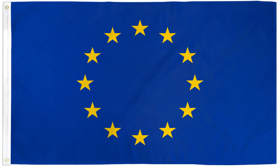 EUROPEAN UNION FLAG POLY 3X5'