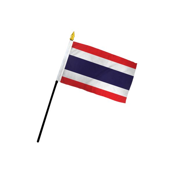 THAILAND STICK FLAG 4X6"