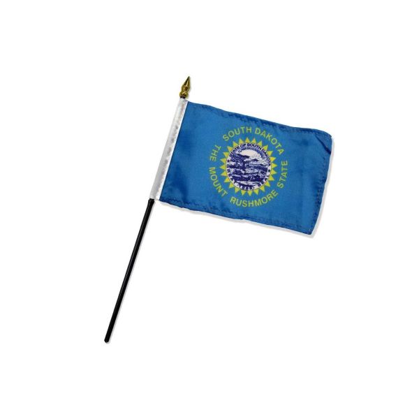STATE OF SOUTH DAKOTA TABLE TOP FLAG 4X6"