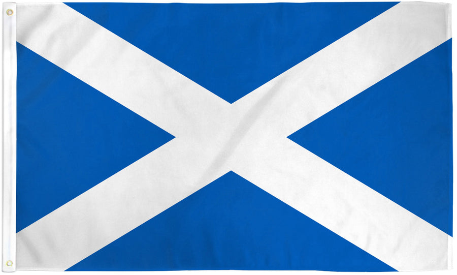SCOTLAND FLAG POLY 3X5'