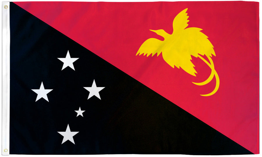 PAPAU NEW GUINEA FLAG POLY 3X5'