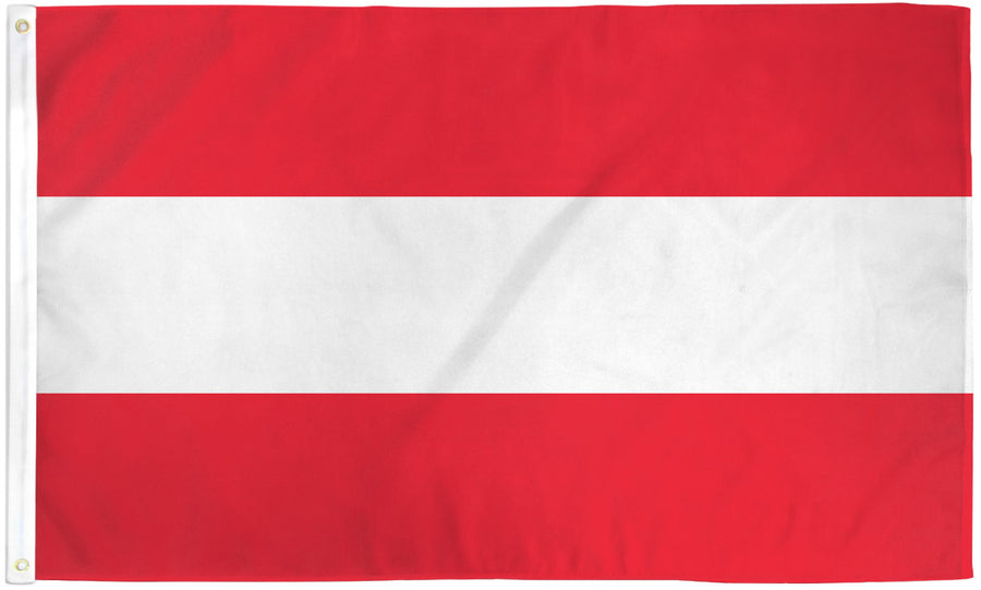 AUSTRIA NYLON FLAG (12X18"- 6X10')