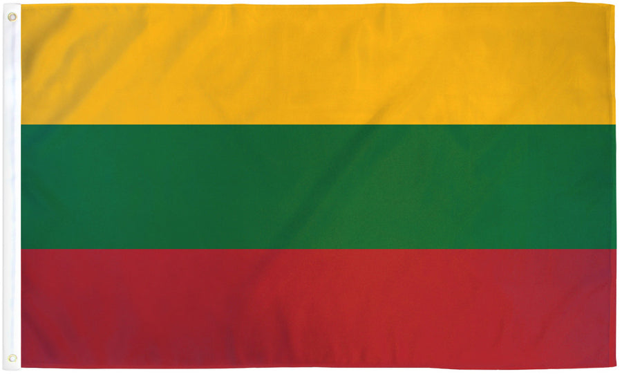 LITHUANIA FLAG POLY 3X5'