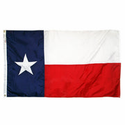 STATE OF TEXAS SEWN NYLON & POLY-EXTRA FLAGS