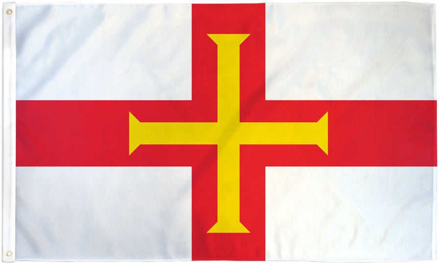 GUERNSEY FLAG POLY 3X5'
