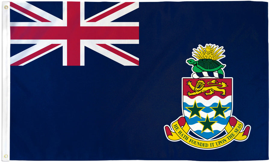 CAYMAN ISLANDS NYLON FLAG (12X18" - 6X10')