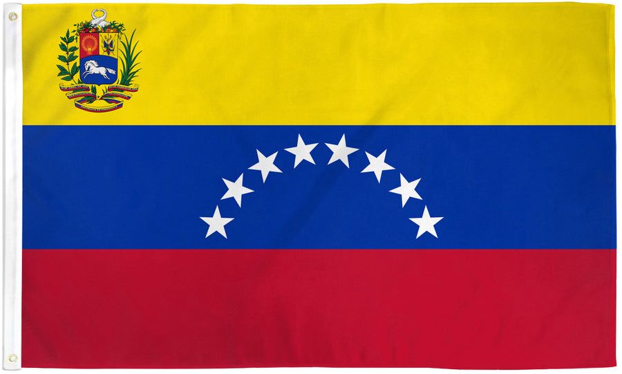 VENEZUELA FLAG POLY 3X5'