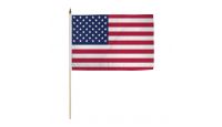UNITED STATES STICK FLAG 12X18"