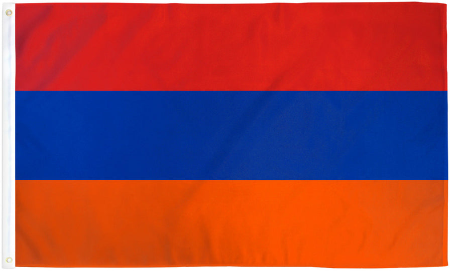 ARMENIA FLAG POLY 3X5'