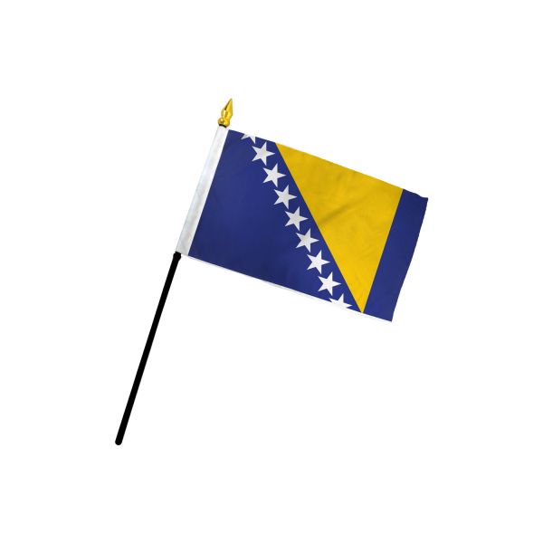 BOSNIA & HERZEGOVINA STICK FLAG 4X6"