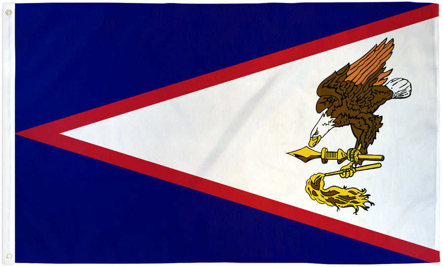 AMERICAN SAMOA FLAG POLY 3X5'