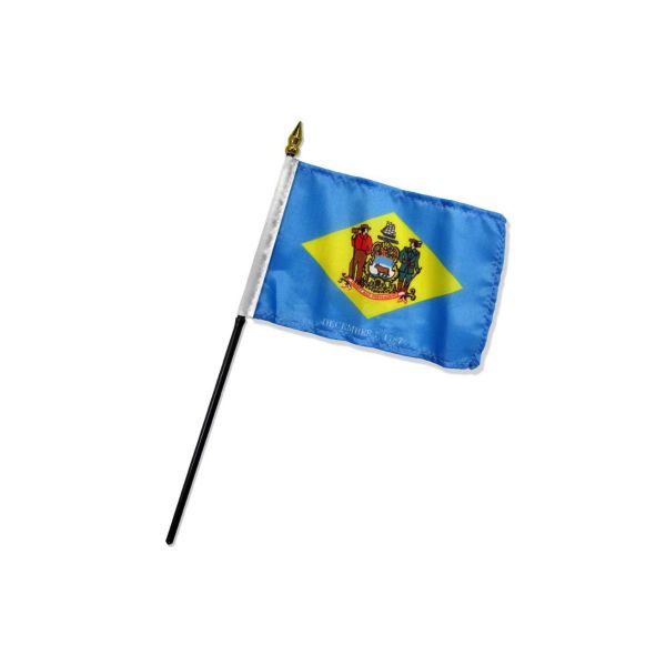 STATE OF DELAWARE TABLE TOP FLAG 4X6"