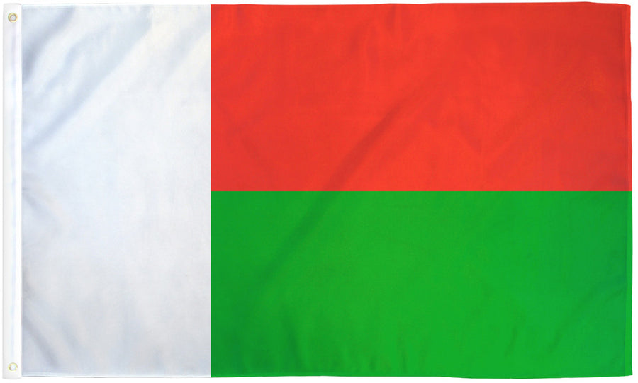 MADAGASCAR FLAG POLY 3X5'