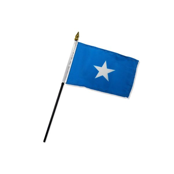 SOMALIA STICK FLAG 4X6"